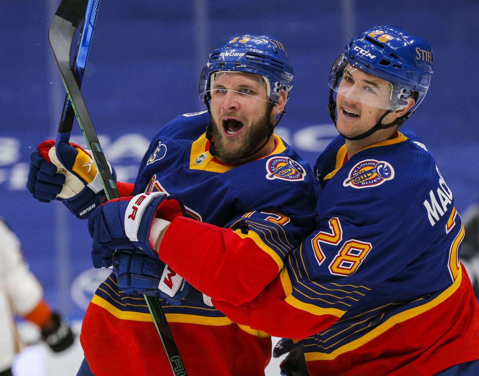 Blues don't clinch; fall in shootout